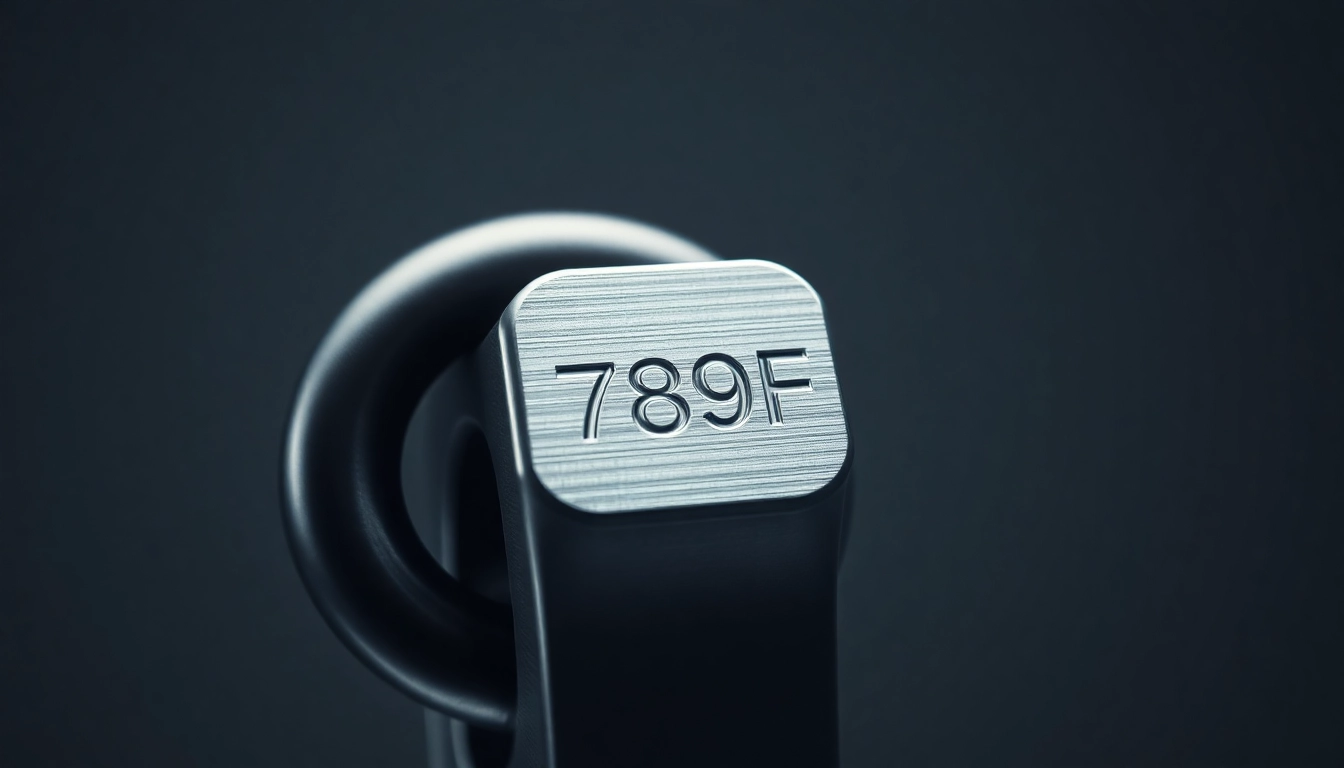 High-quality LINK 789F component showcasing durable metal construction with detailed close-up for industrial applications.