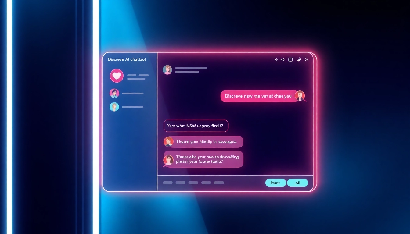 Illustration of a NSFW AI chat interface highlighting discreet and secure digital conversations for adult users, emphasizing privacy and technology.