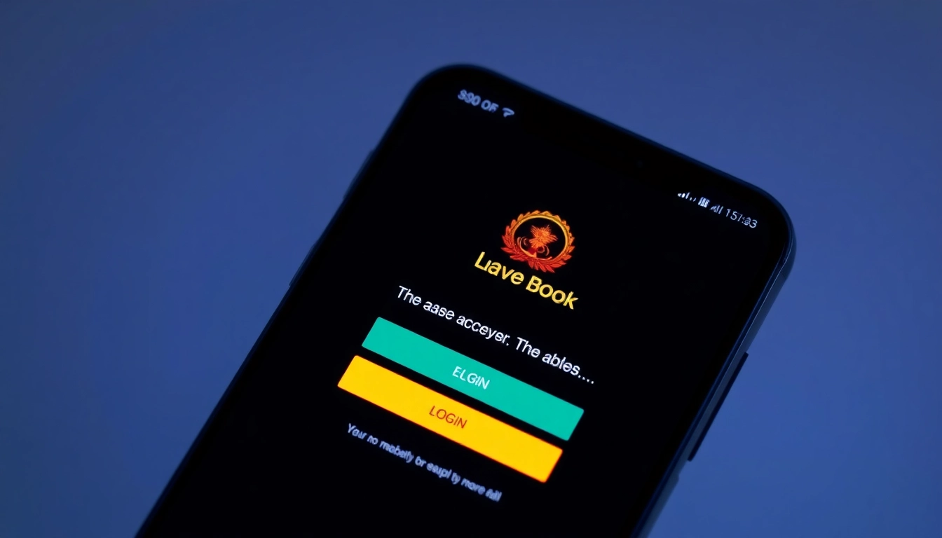 Guided visual of Mahadev Book login page on a smartphone, showcasing secure and simple access for users