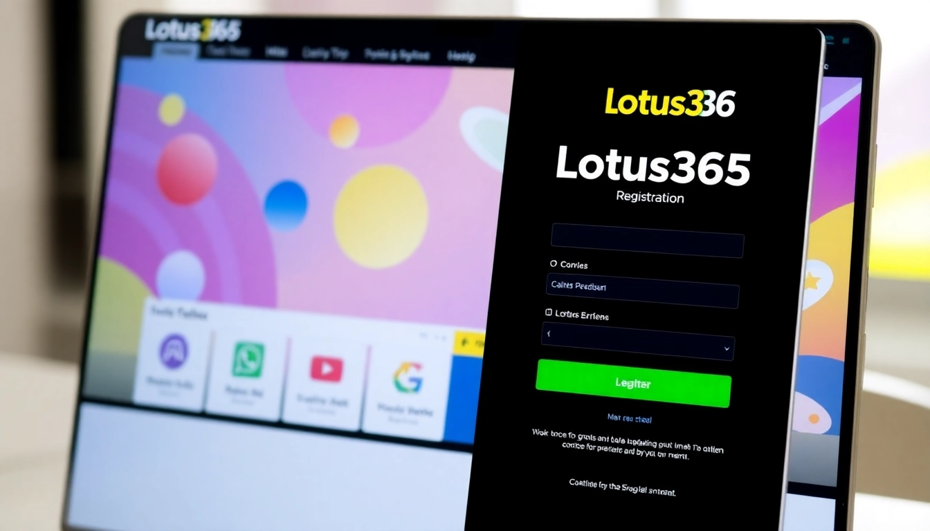 Helps users understand how to complete the Lotus365 Register process efficiently with visual guidance and intuitive design elements for online betting.