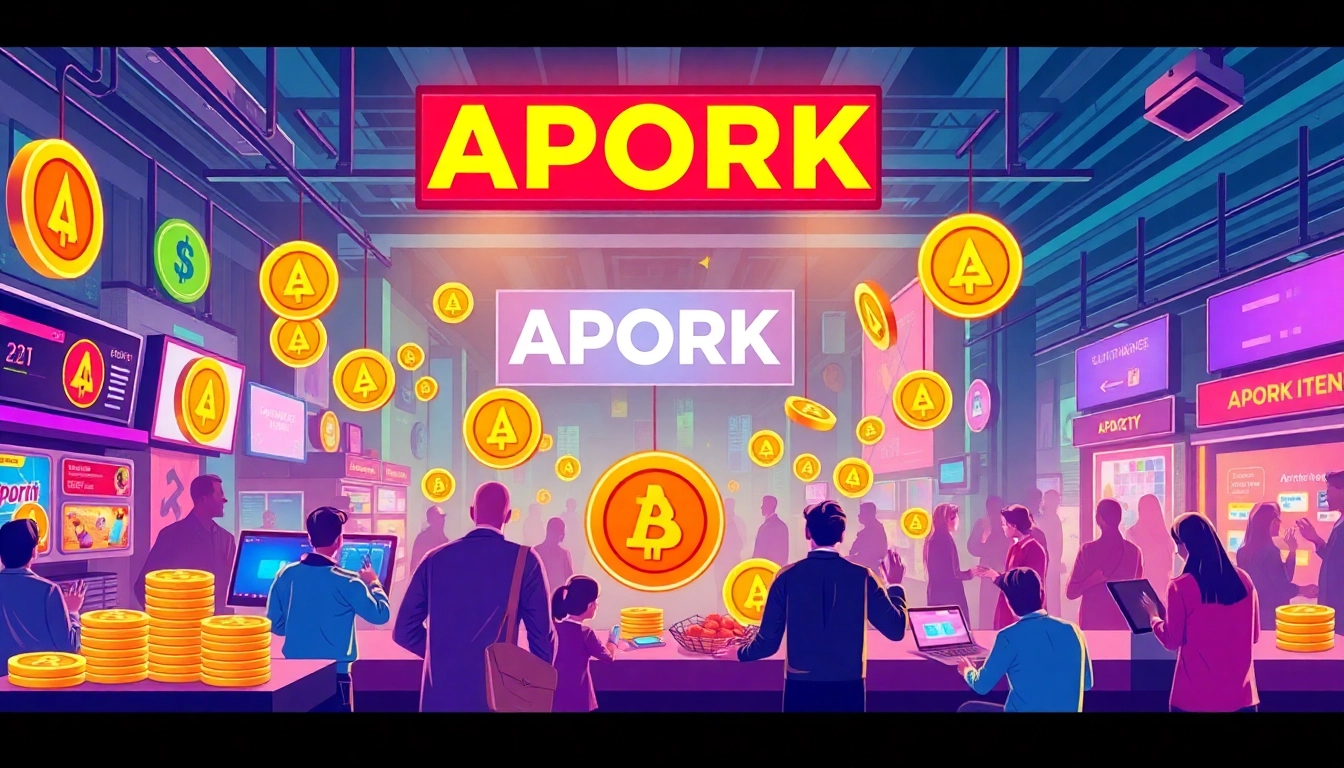 Fetch the APORK Scarcity Model in action with a futuristic blockchain platform and engaged