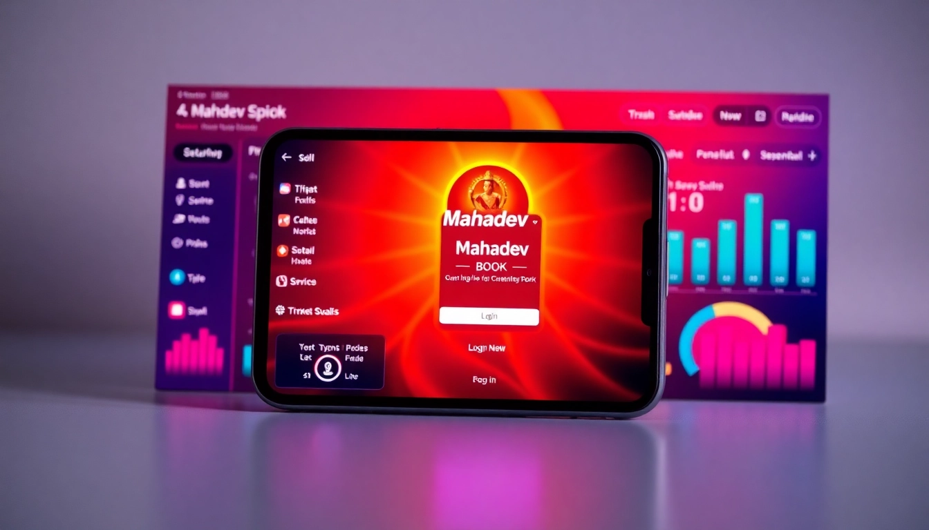 Mahadev book login process on mobile device highlighting secure access and user-friendly