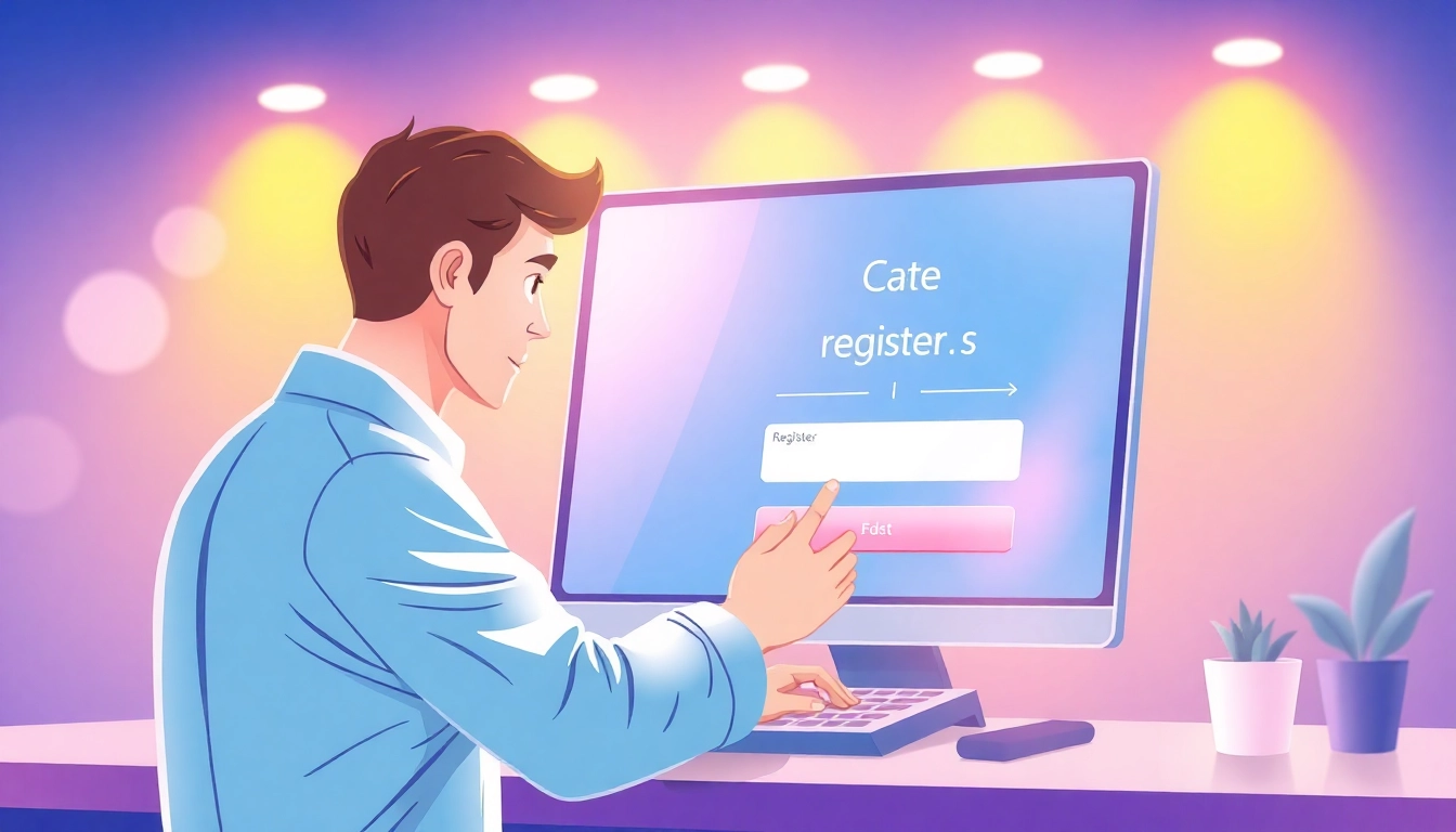 Easy FairPlay24 register process on a sleek online platform with user-friendly interface and